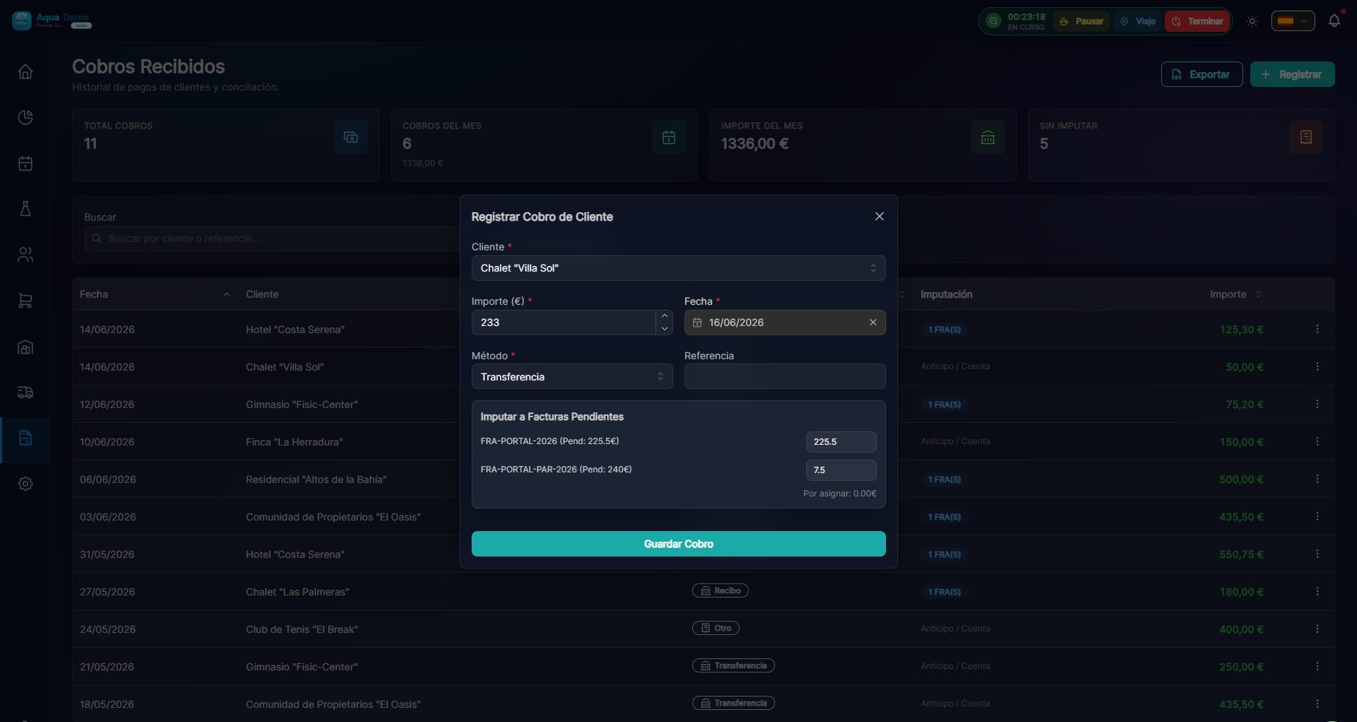 payment registration