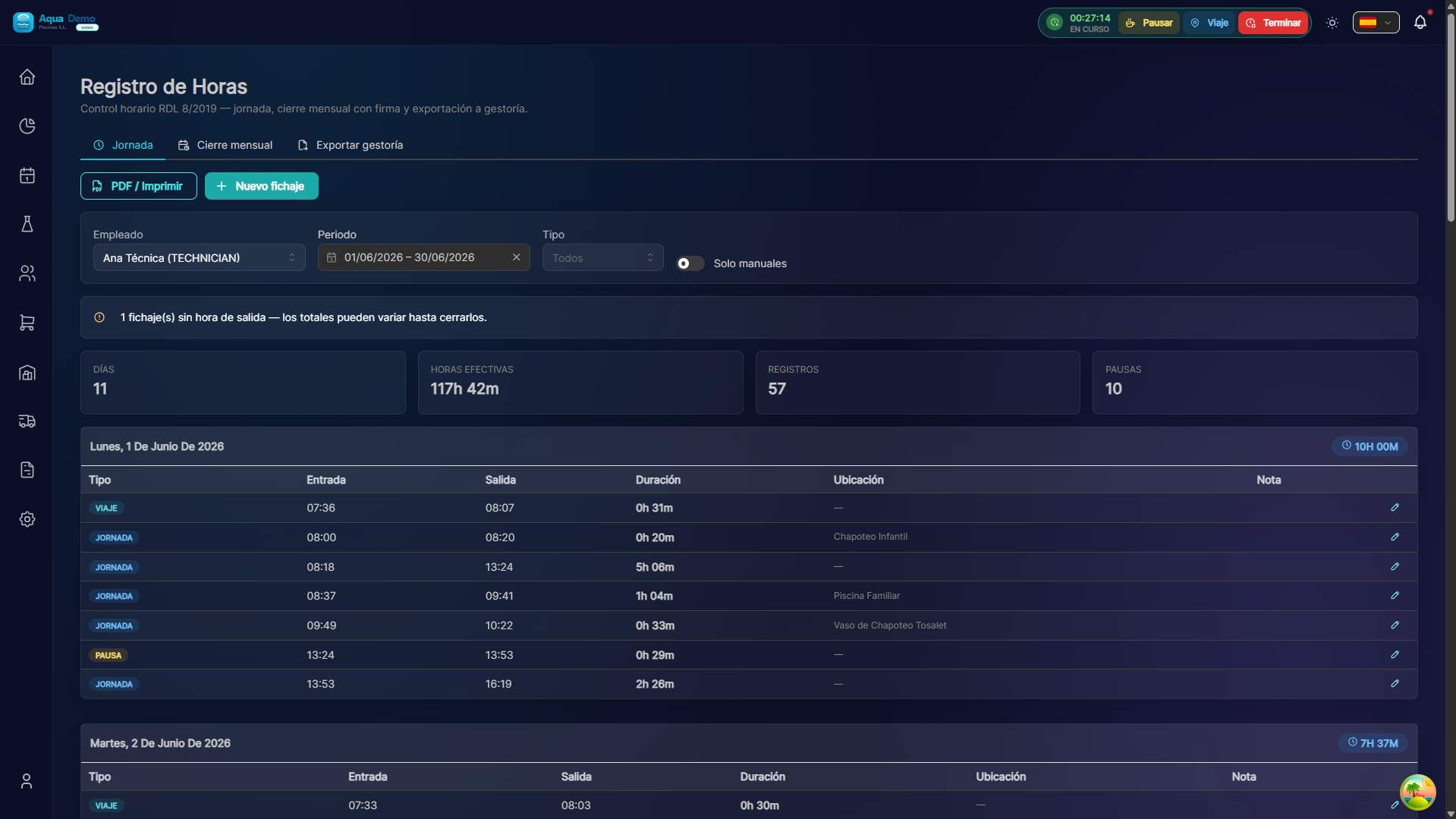 time-tracking